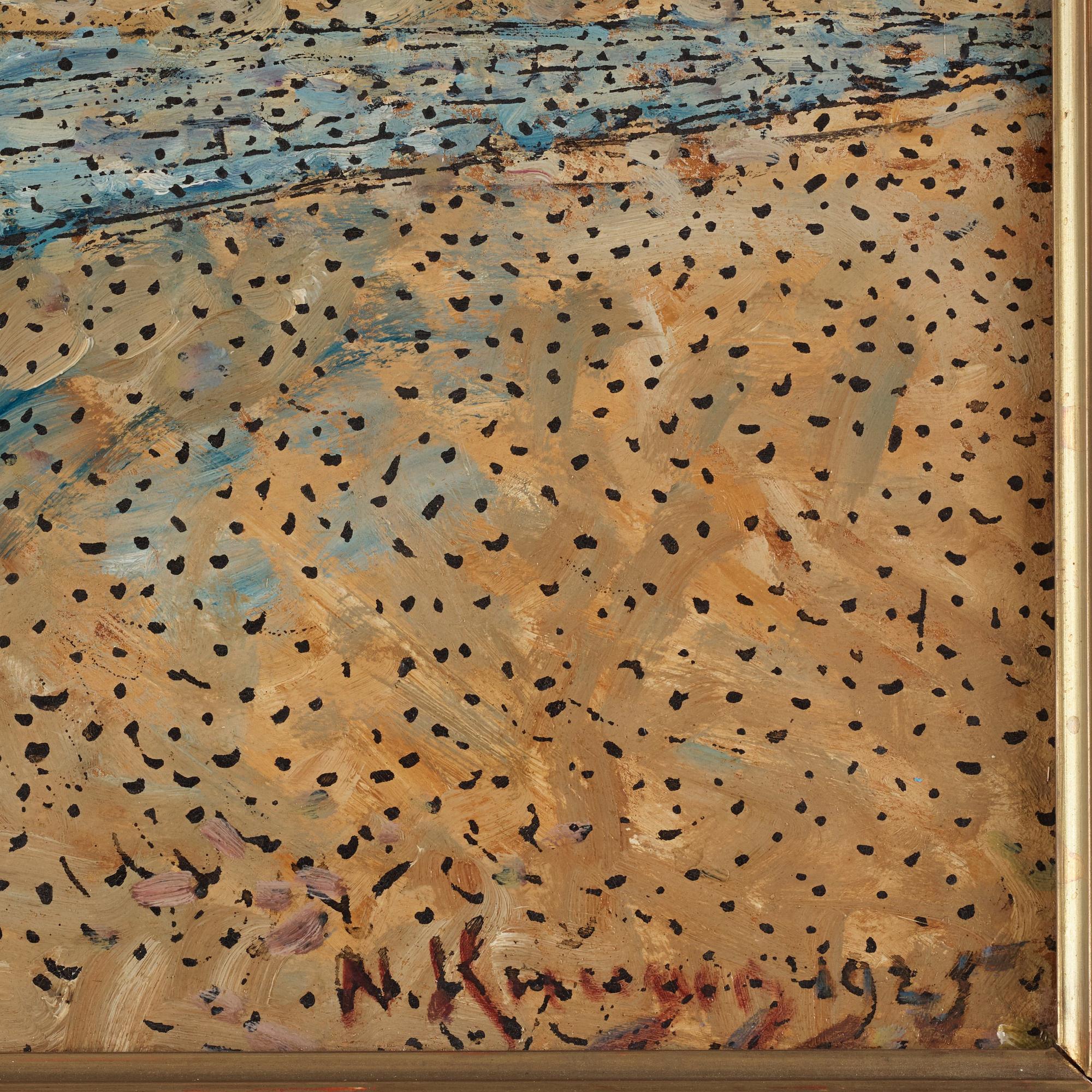 Nils Kreuger, "Tomforor (motiv från Eolsgatan)" (Street scene from Eolsgatan, Södermalm, Stockholm).