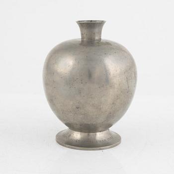 Firma Svenskt Tenn, a pewter vase, model "A 1014", Stockholm 1934.