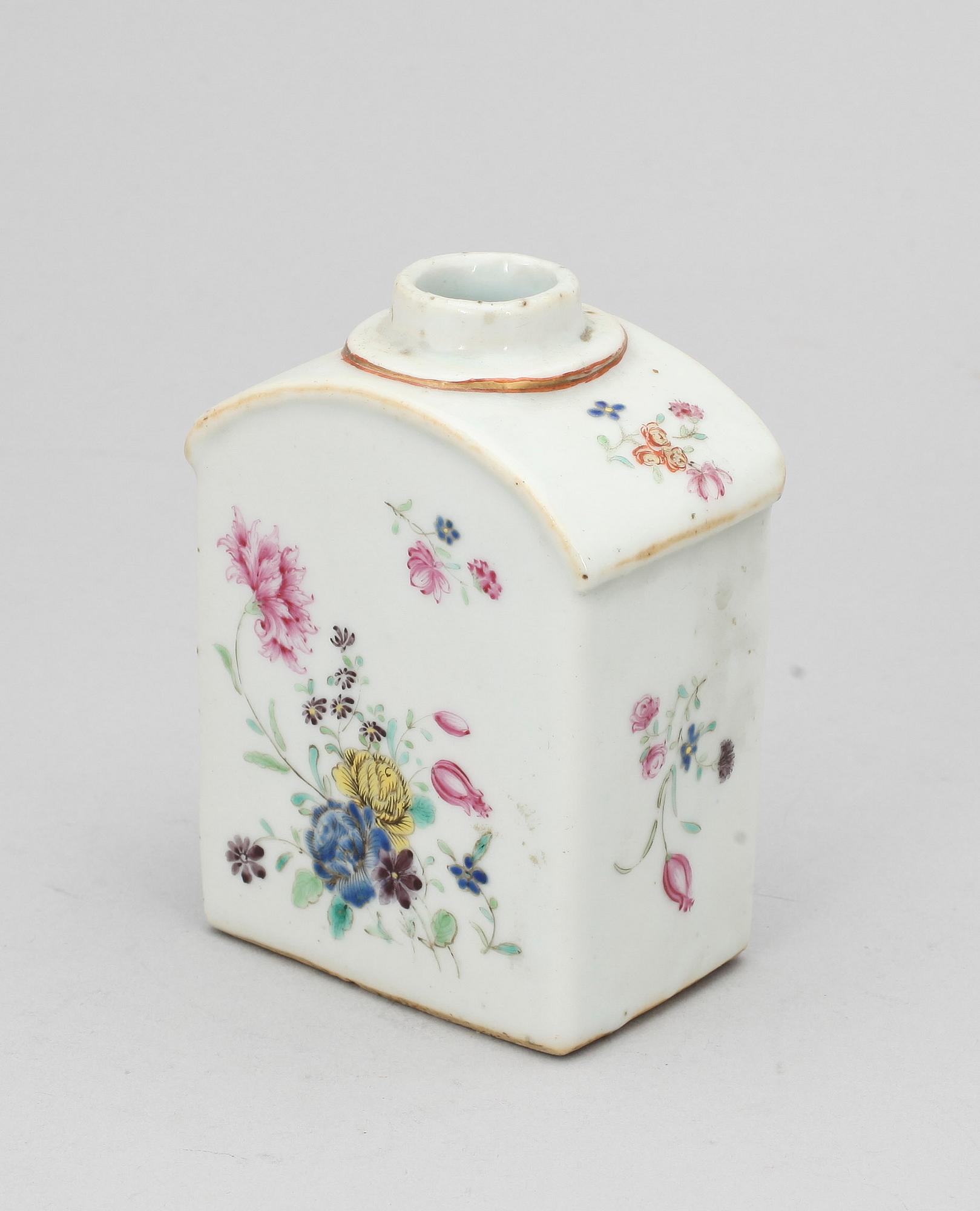 TEDOSA, kompaniporslin. Qing dynastin, Qianlong (1736-95).
