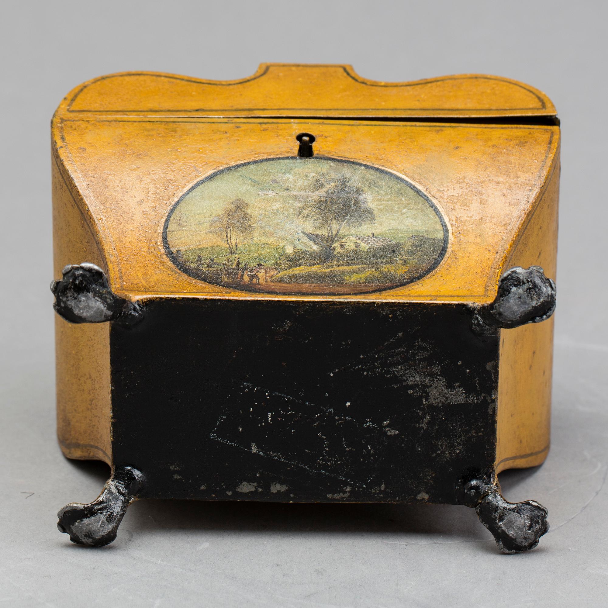 SKRIN, empire bemålad plåt.