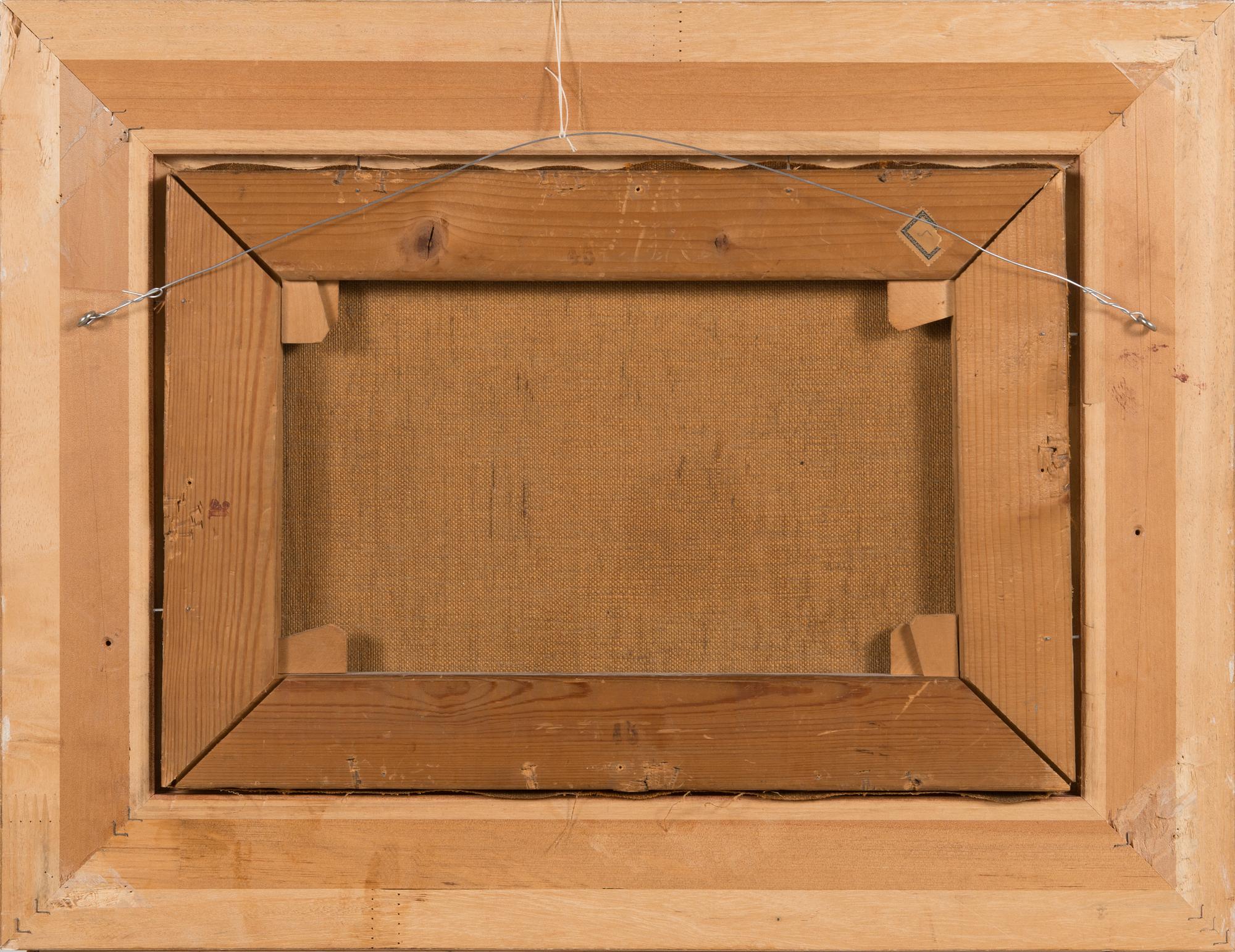 Woldemar Toppelius, oil on canvas, signed and dated 1916.