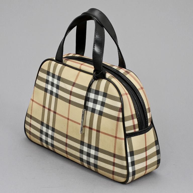 HANDVÄSKA, Burberry, 1990-tal.