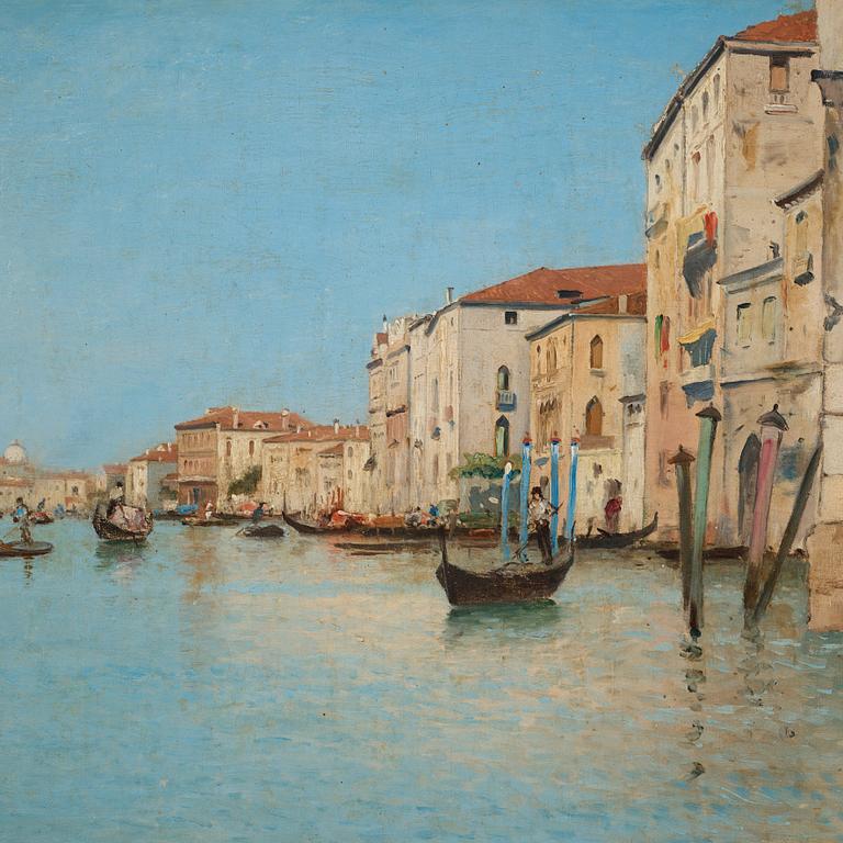 Wilhelm von Gegerfelt, Canal Grande, Venedig.