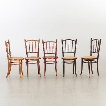STOLAR, 5 st, snarlika, bland annat Fischel och Hoffmann, 1900-talets första del.