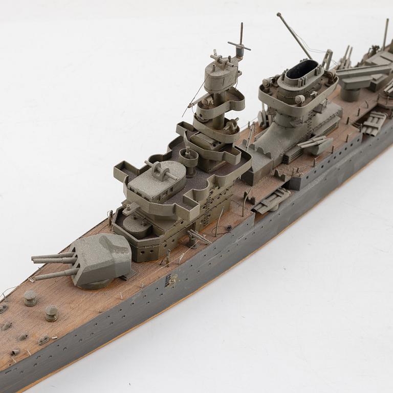 A model ship, 20th century.