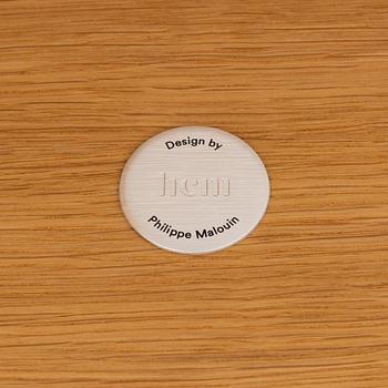 Philippe Malouin, a 'Bookmatch table'. Hem, 2021.