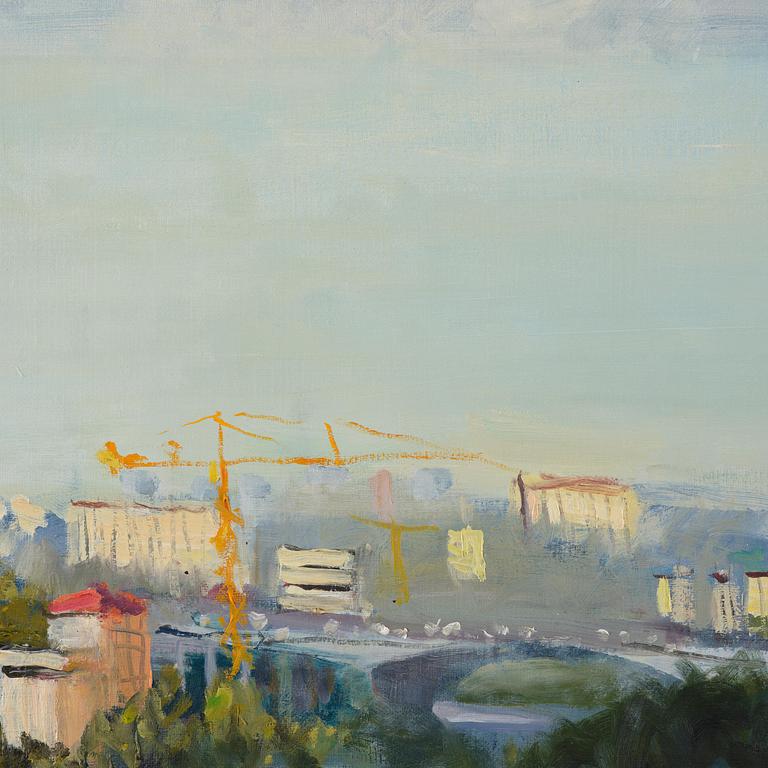 Peter Dahl, "Stockholm från Aspudden".