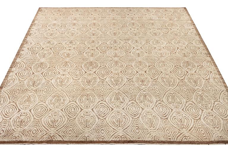 Matta, orientalisk, modern design, ca. 303 x 250 cm.