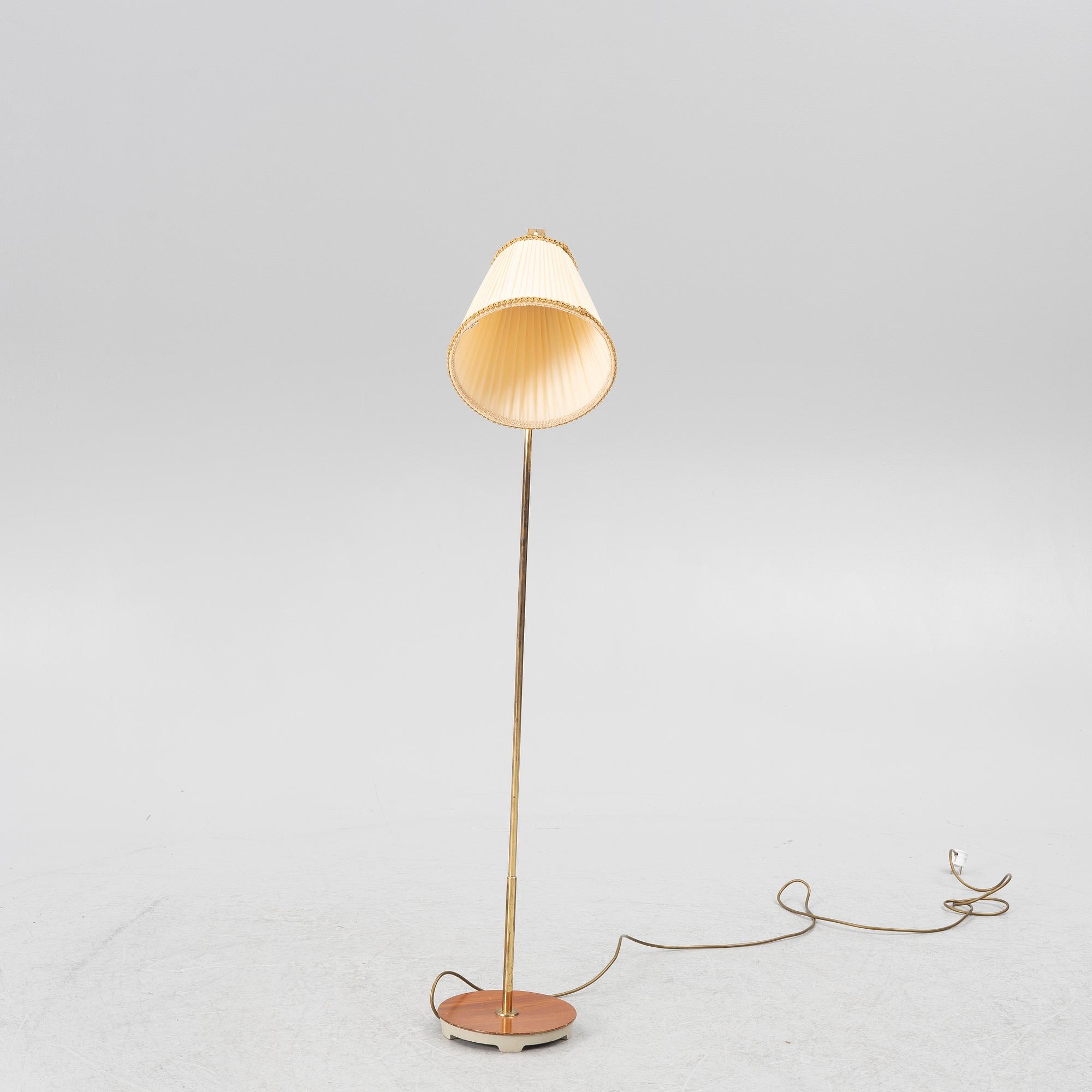 Bertil Brisborg, a floor lamp, model Triva "531-011", Nordiska Kompaniet, 1950s.