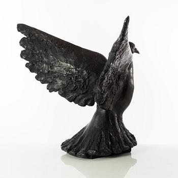 Gudmar Olovson, sculpture. Signed. Numbered. Foundry mark. Bronze, height 52 cm, length 73 cm.