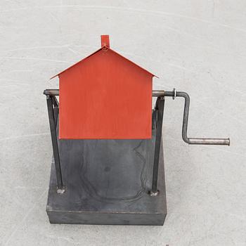 Peter Johansson, Skulptur, "Stuga", 2022.