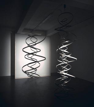 Olafur Eliasson, "Quadruple Spiral Projection".