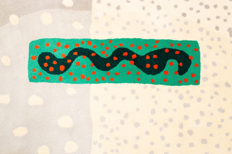 Josef Frank, matto, "Matta nr 1", handtufted, ca 347 x 257 cm.