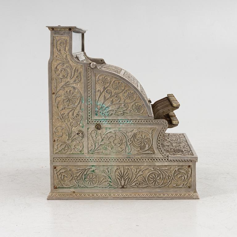Kassaapparat, modellnummer 37, National Cash Register Co, USA, omkring år 1900.