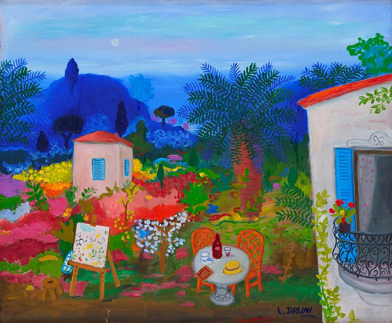 Lennart Jirlow, In the artist's garden, Provence.