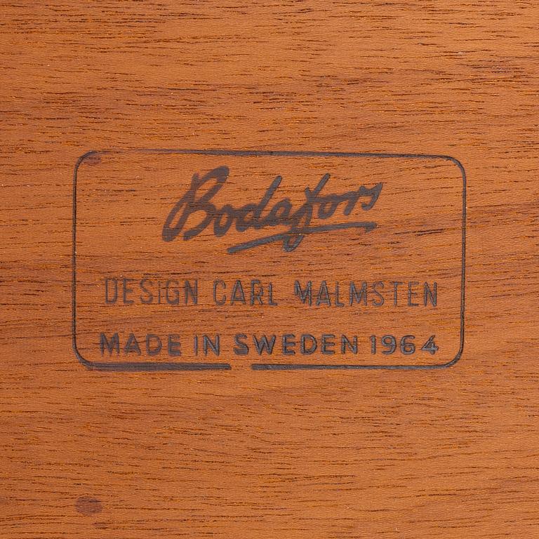 Carl Malmsten, a pair of 'Birgitta' bedside tables, Bodafors 1964.