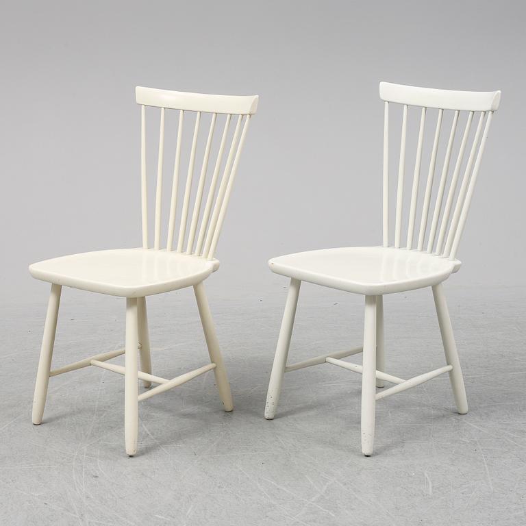 CARL MALMSTEN, stolar, 6 st, "Lilla Åland", 1960-tal.