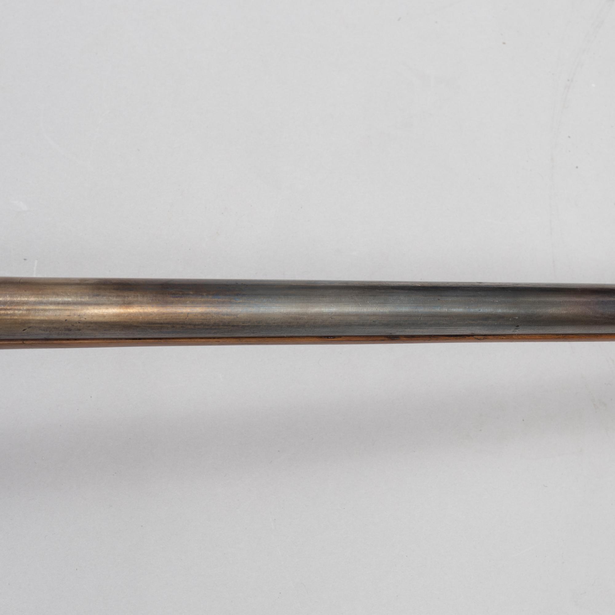 Flintlock gun, signed David Bars, Stockholm (1686-1759).