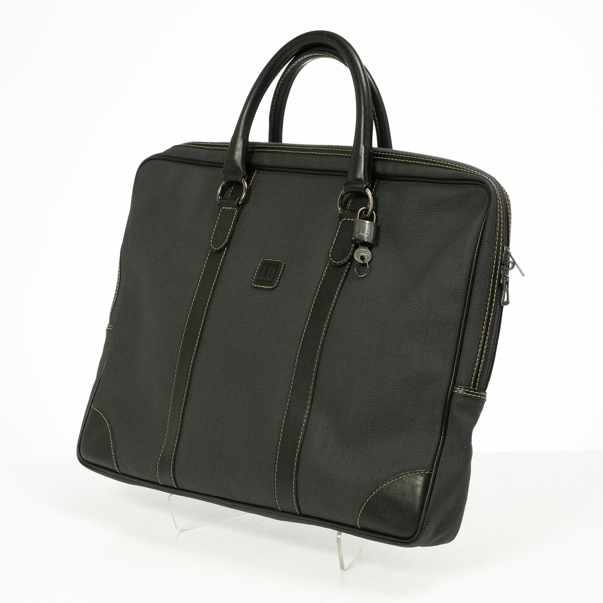 Dunhill, briefcase.