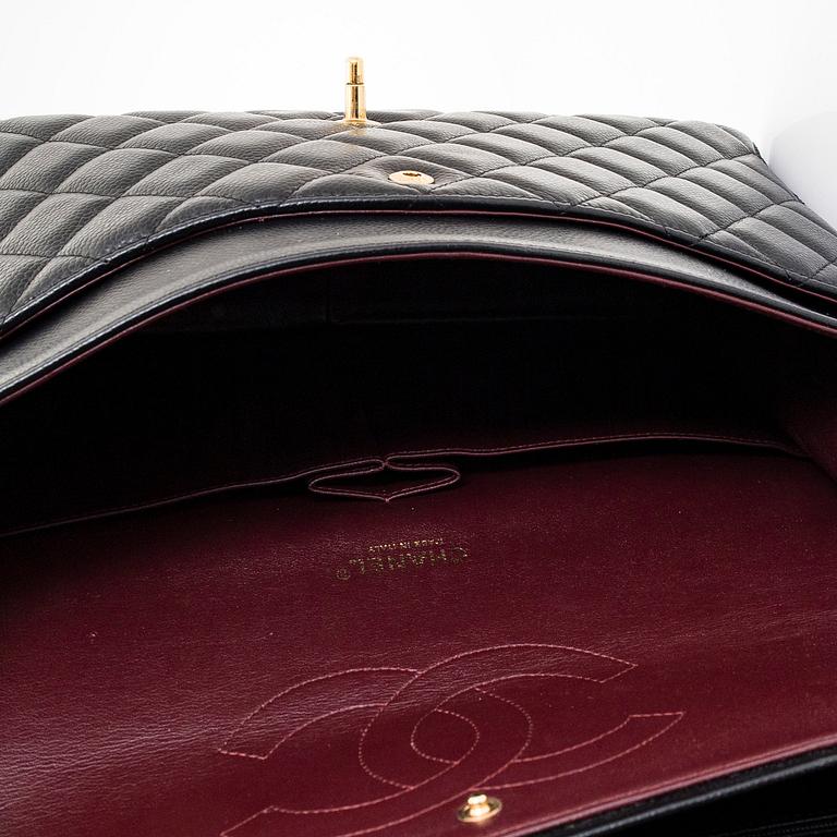Chanel, a 'Double Flap Bag Maxi' bag, 2013-2014.