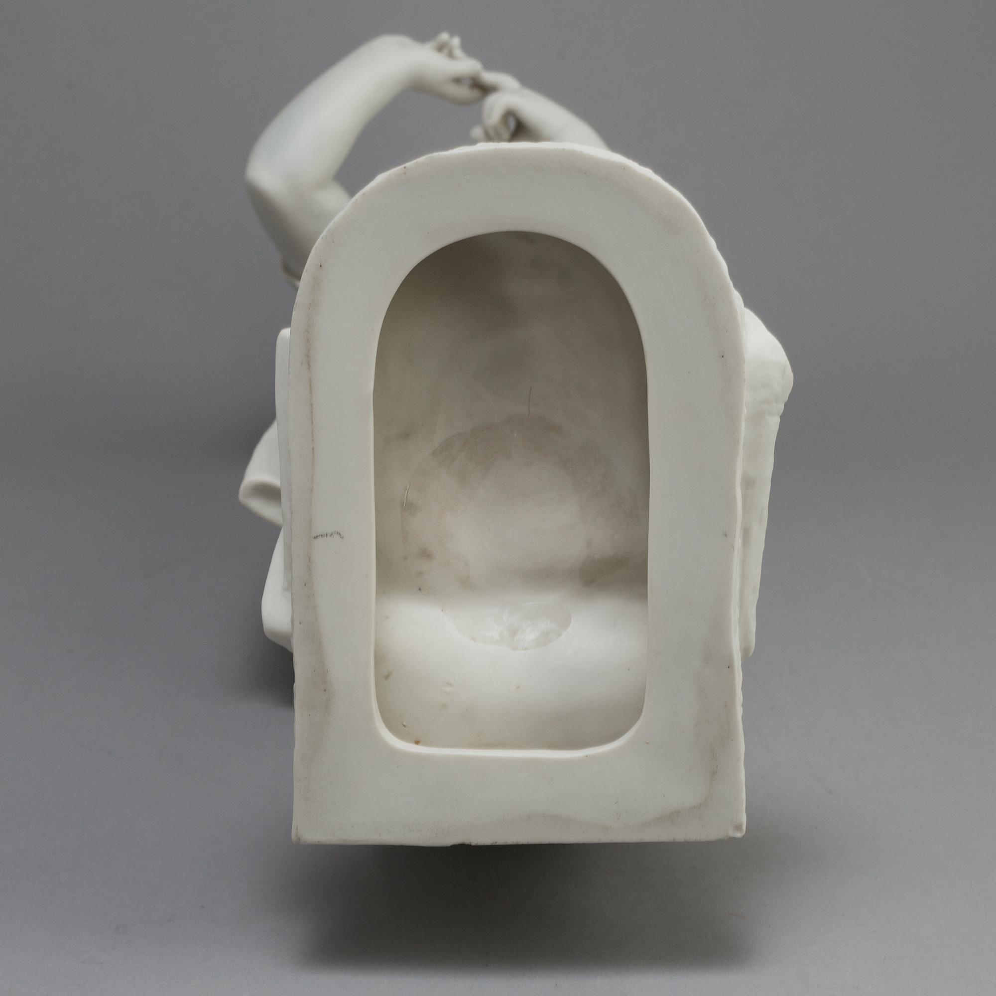 FIGUR, parian, Gustafsberg 1903.