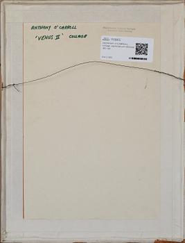 ANTHONY O'CARROLL, collage, signerad och daterad -80.