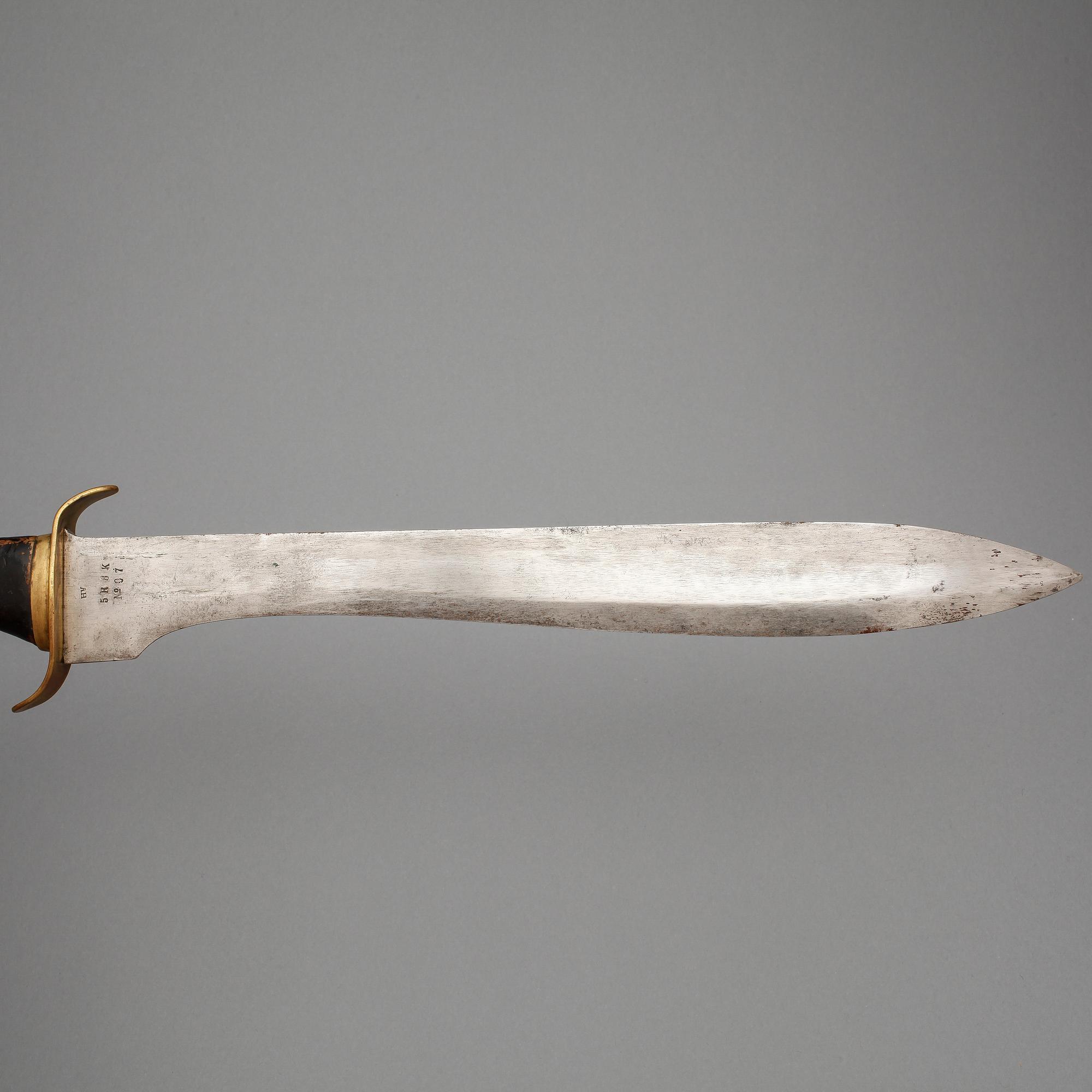 FASKINKNIV, i balja, m/1848, typ 2.