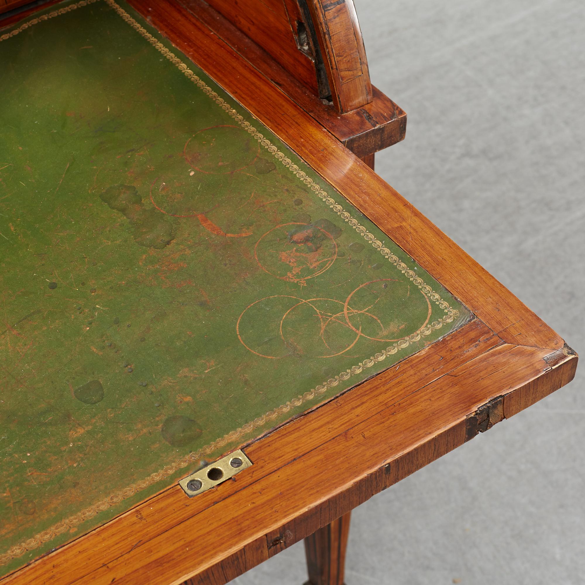 A Louis XVI secretaire, ca 1800.