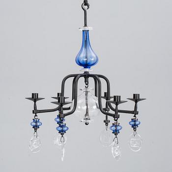 LJUSKRONA, Erik Höglund, Kosta smide och glas, 1900-talets senare del.