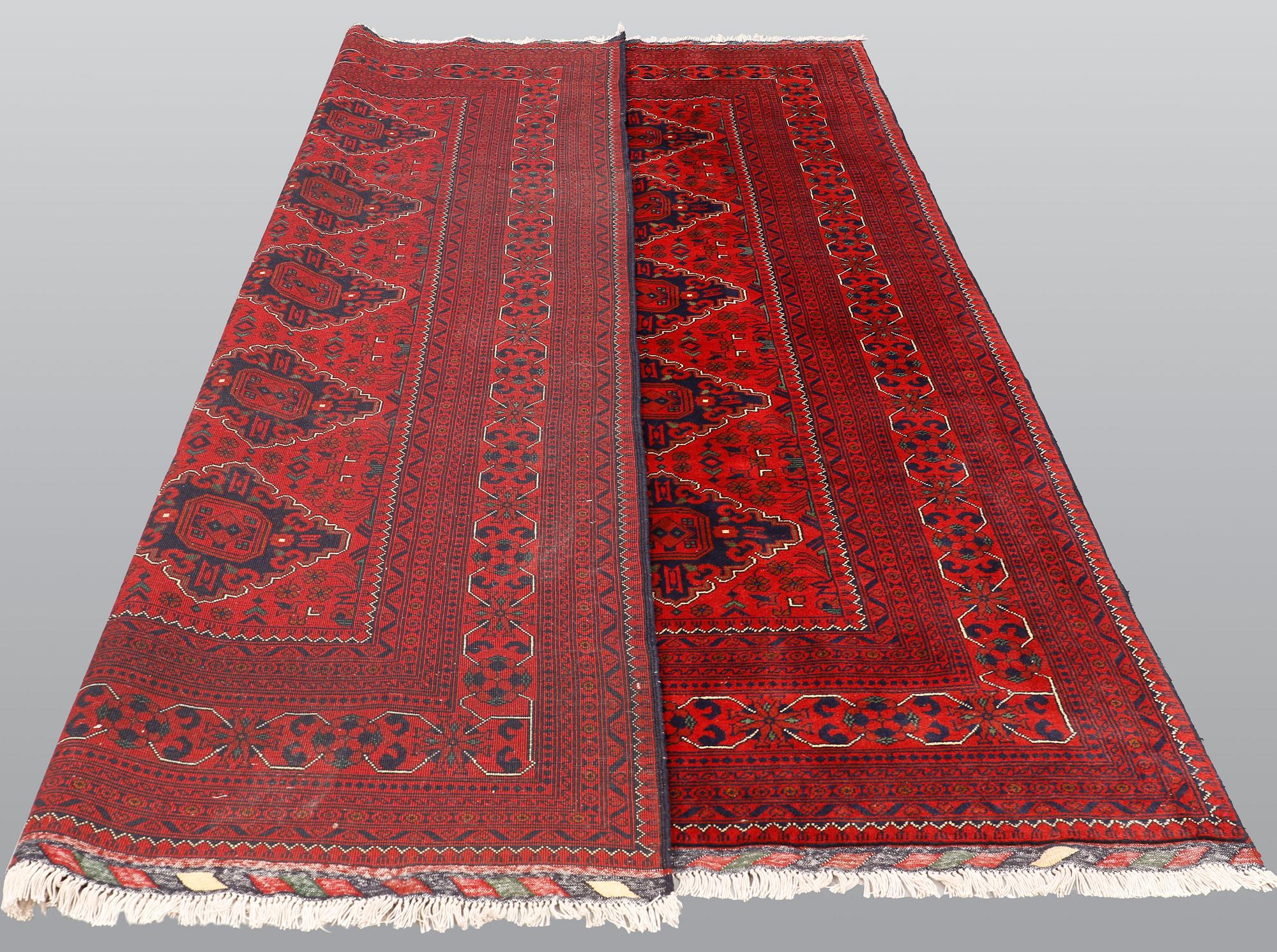 Matta, Afghan, sk Khan Mohammadi, ca 280 x 200 cm.