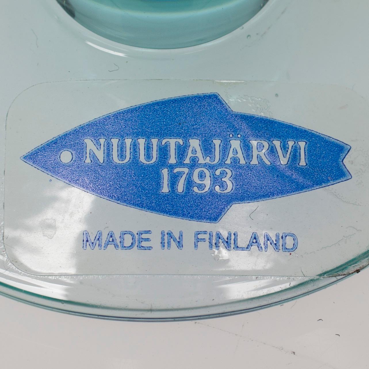GLASSERVIS, 47 delar, "Mondo", Kerttu Nurminen, Nuutajärvi, 1900-talets senare hälft.