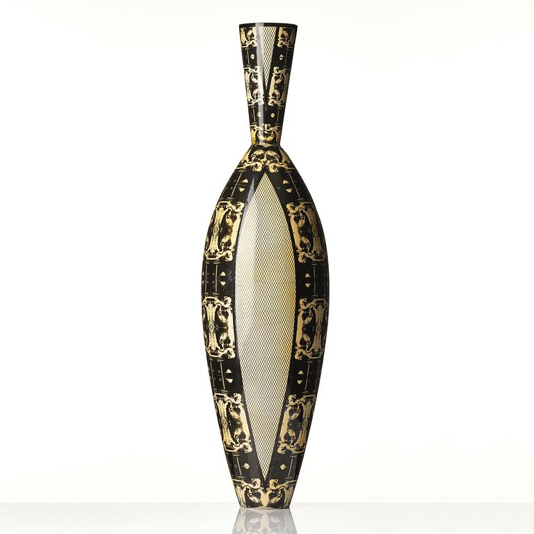Åsa Lindström, a unique ceramic floor vase, Rörstrand, 1991.