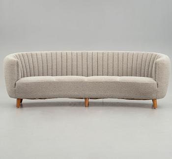 A Norwegian sofa by P.I Langlos, 1940's-50's.