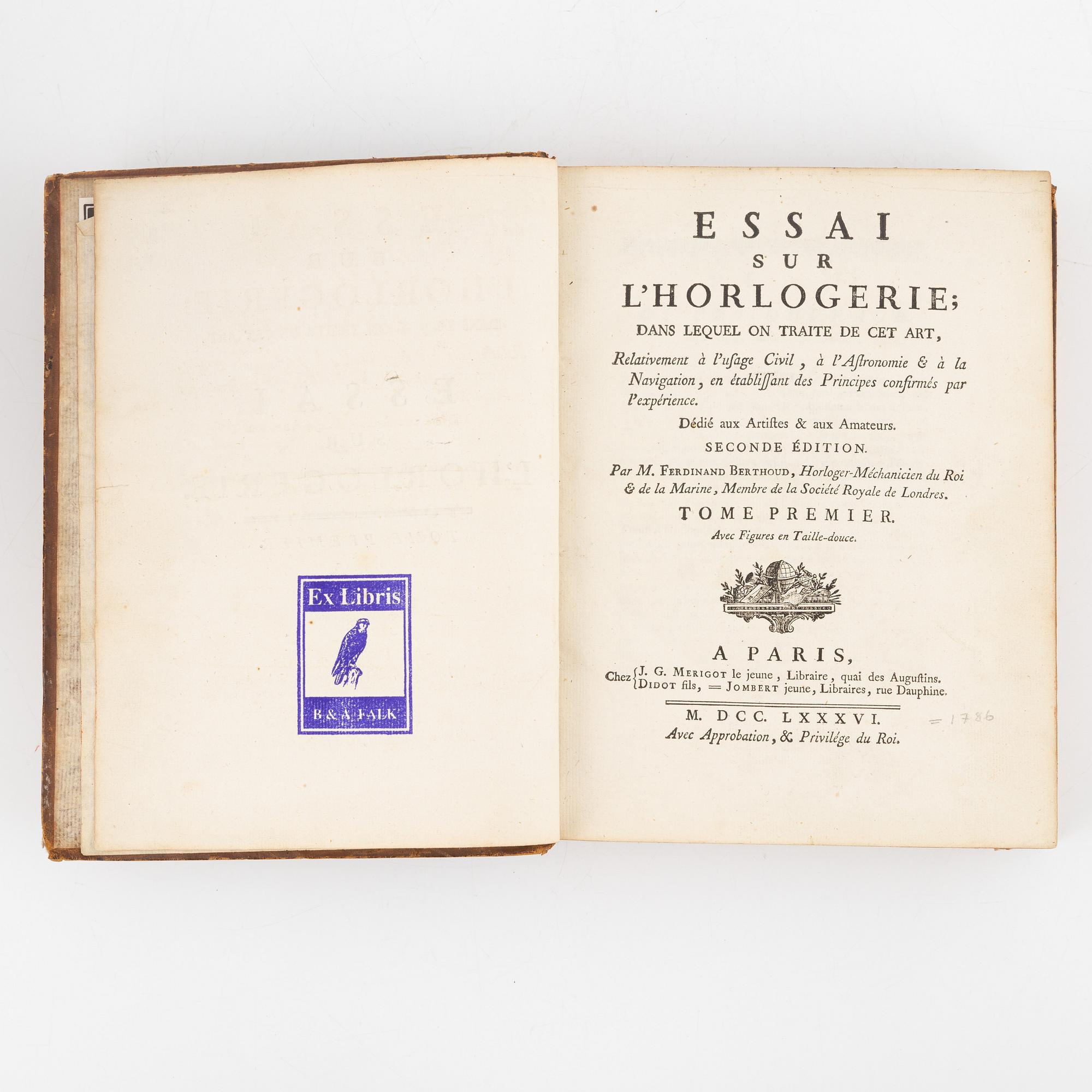With 38 + 11 engraved plates, 1786-87.