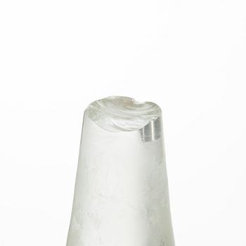 Vicke Lindstrand, servisdelar, 26st, glas, "Iced", Orrefors.