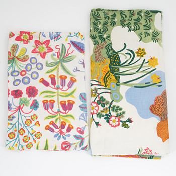 Josef Frank, fifteen decorative pillow covers, Firma Svenskt Tenn.