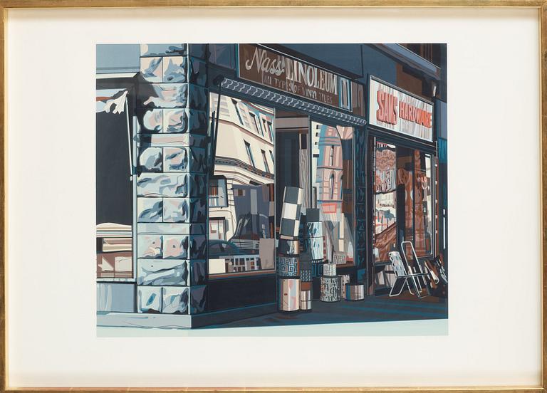 Richard Estes, "Urban landscapes".