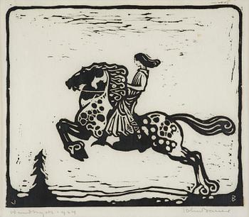 745. John Bauer, "Riddaren Rider".