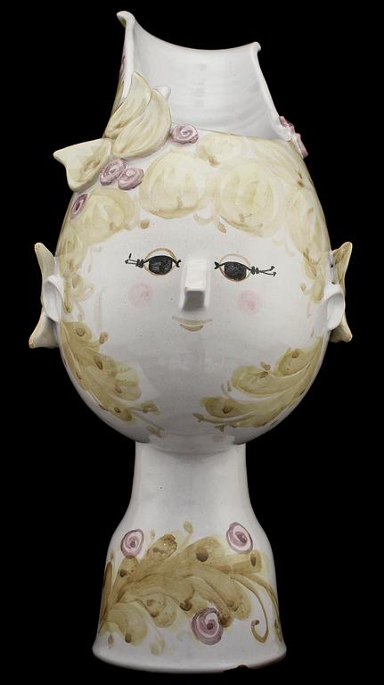 SKULPTUR, keramik, Björn Wiinblad, Danmark, sign o dat -70.