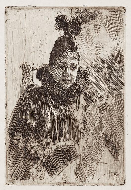 Anders Zorn, "Madame Salomon".