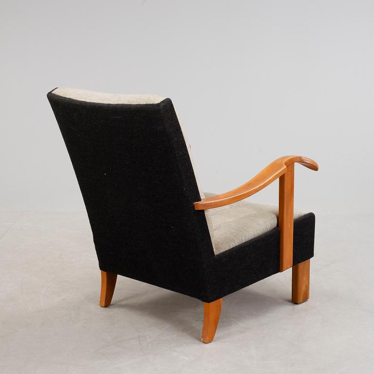 FÅTÖLJ,  Fritz Hansen, 1940/50-tal.