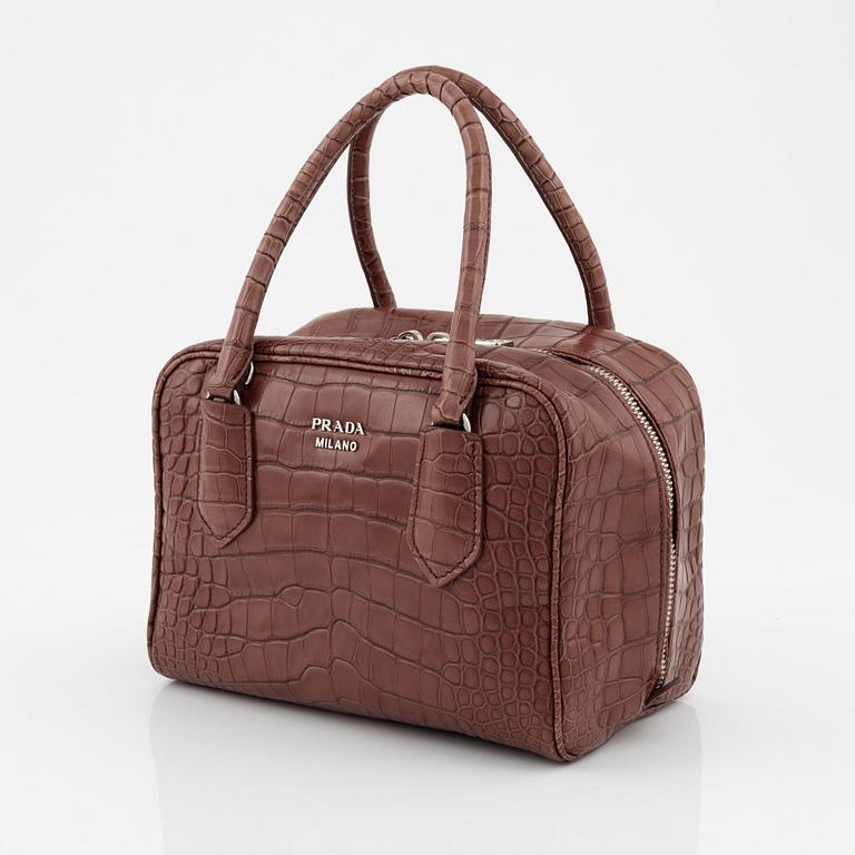 Prada, a 'Bauletto I' Alligator Mississippiensis bag, 2015.