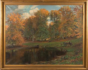 Carl Hornung-Jensen, Höstlandskap.