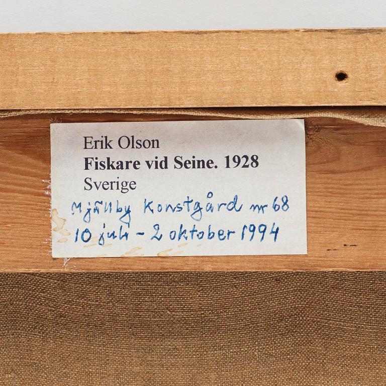Erik Olson, "Fiskare vid Seine".