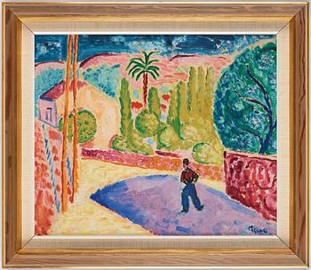 Isaac Grünewald, Street South of France.