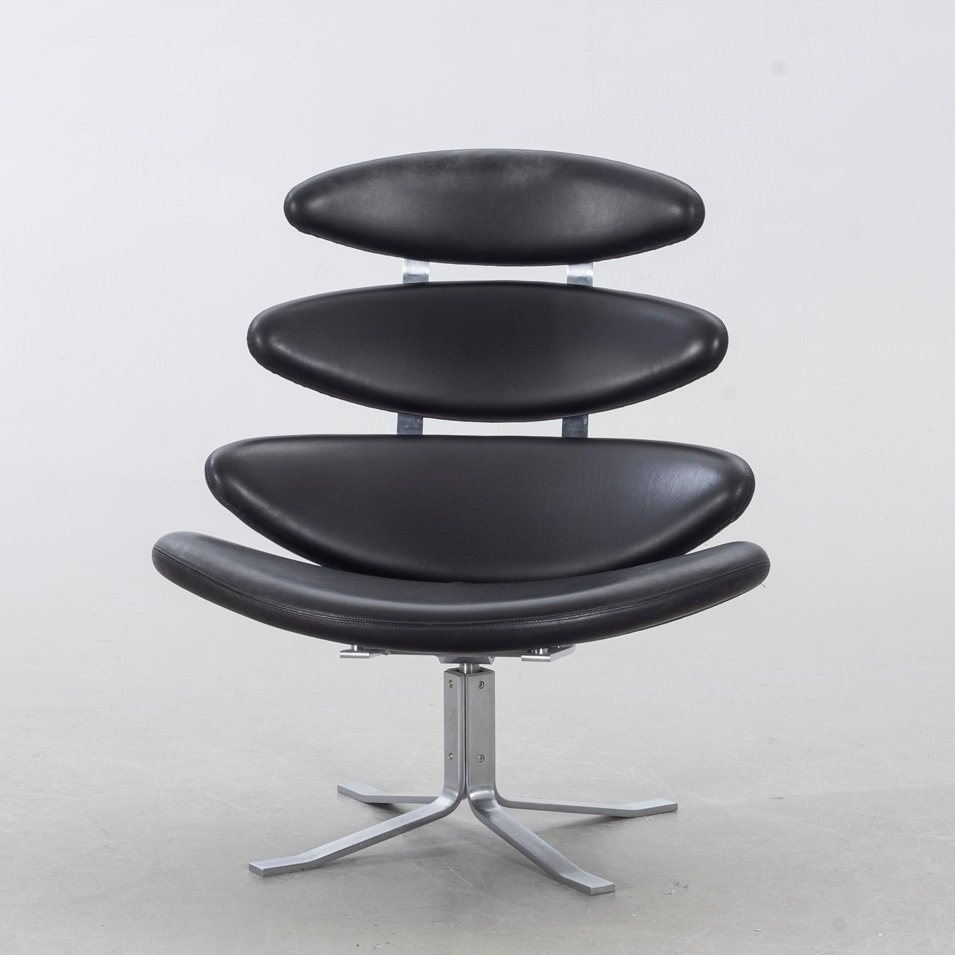 POUL VOLTHER, fåtölj, "Corona EJ 5", Erik Jørgensen, Danmark, omkring sekelskiftet år 2000.