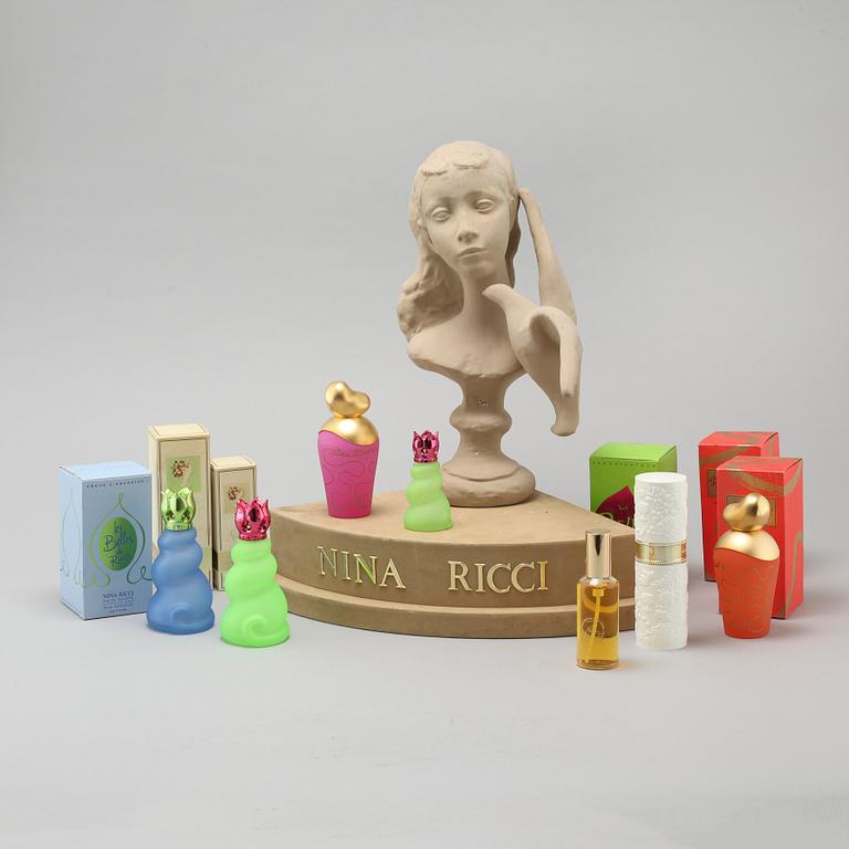 NINA RICCI, eigth pieces.