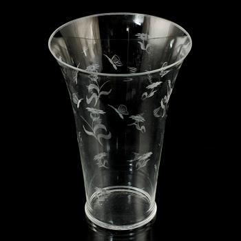 VAS, glas, "907", Henning Koppel, Orrefors, 1930.