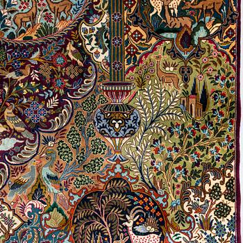 A Kashmar rug, ca 385 x 300 cm.