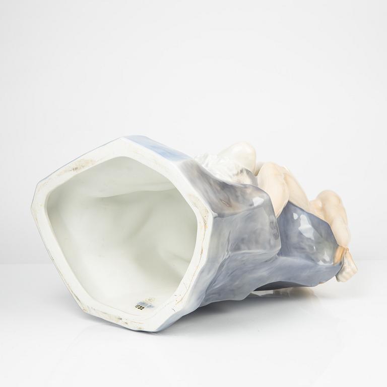 Royal Copenhagen, figurin, porslin, ”Kyssen”, Danmark, 1969-73.